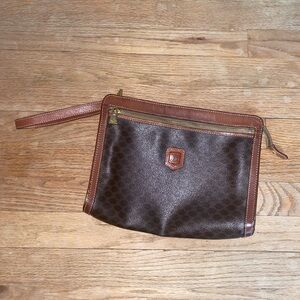 Authentic Celine Macadam Vintage Wristlet